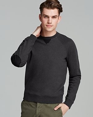 Vince French Terry Crewneck Sweater