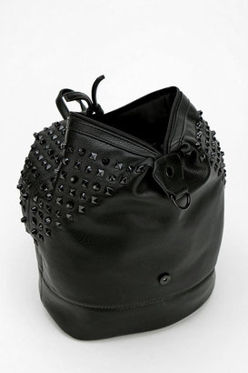 Urban Outfitters Deena & Ozzy Studded Vegan Leather Convertible Backpack