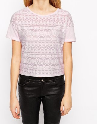 Only Poula Cropped T-Shirt