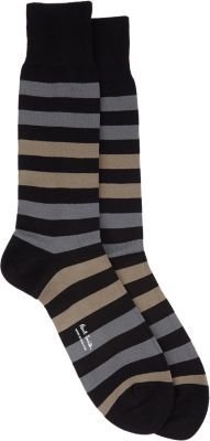 Paul Smith Stripe Mid-Calf Socks