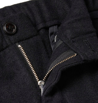 TOMORROWLAND Drawstring-Waist Wool and Cashmere-Blend Trousers