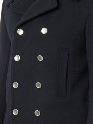 Balenciaga Wool-blend pea coat