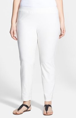 Eileen Fisher Slim Ankle Pants (Plus Size)