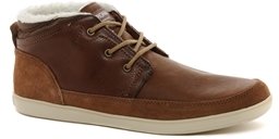 Jack and Jones Mid Shearling Look Trainers - Brown