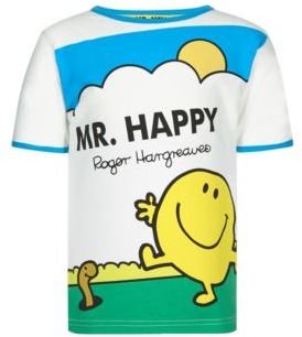 Marks and Spencer Pure Cotton Mr. HappyTM T-Shirt (1-7 Years)