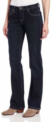 Wrangler Women's Cowgirl Cut Ultimate Riding Jean Q-Baby Midrise Jean