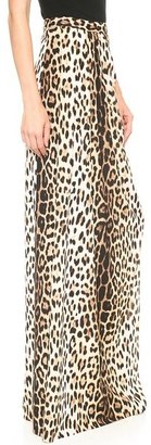 Moschino Cheap & Chic Moschino Cheap and Chic Leopard Maxi Skirt