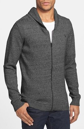 Diesel 'K Chiccan' Shawl Collar Zip Sweater