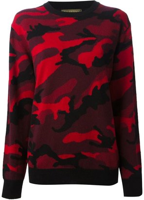 Valentino camouflage sweater