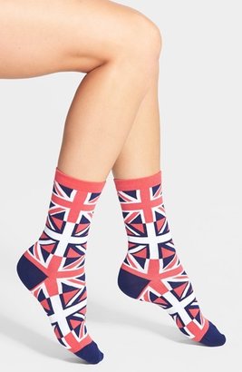 Arthur George by R. Kardashian United Kingdom Flag Crew Socks