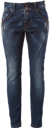 Vero Moda boyFriend - max lw anti fit zip jeans - fg304 - Blue / Navy