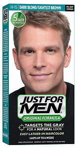 Just For Men Shampoo-In Haircolor, Darkest Brown H-50