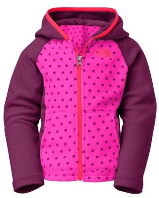 The North Face 'Glacier' Full Zip Hoodie (Toddler Girls)