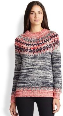 Florian Cardigan Cotton Fairisle Sweater