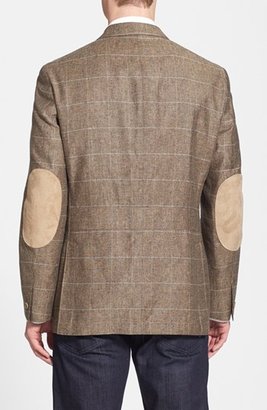 Kroon 'Fray' Regular Fit Silk & Linen Blazer