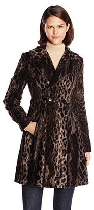 Nanette Lepore Women's High Voltage Leopard Print Coat