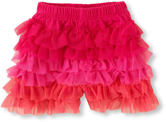 Children's Place Mesh ruffle shorts