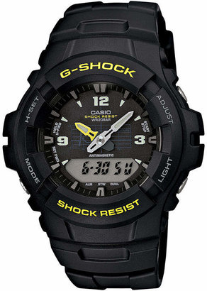 G-Shock G Shock Mens Black Strap Watch-G100-9cm