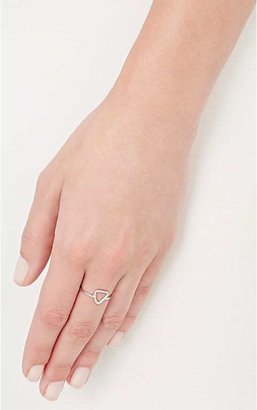 Ileana Makri Women's White Diamond Little Triangle Ring