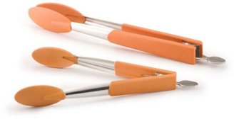 Nylon Tools Tongs in Orange (Set of 2)