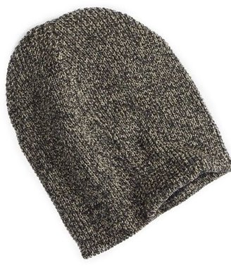 American Eagle Outfitters Grey Factory Reversible Knit Hat, Mens One Size