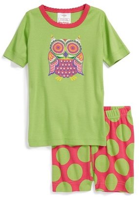 Hanna Andersson Two Piece Fitted Pajamas (Toddler Girls)