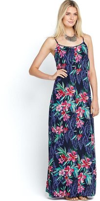 South Double Strap Loose Fit Maxi Dress