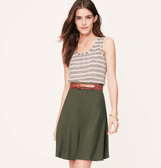 LOFT Tall Knit Circle Skirt
