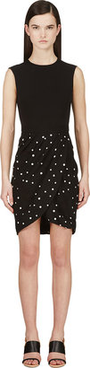 Giambattista Valli Black with White Dots Dress