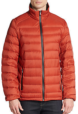 Michael Kors Down-Filled Quilted Puffer Jacket