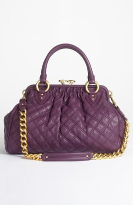 Marc Jacobs 'Quilting Stam' Leather Satchel