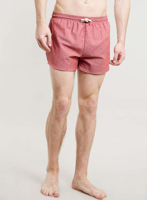Topman Red Loungewear Shorts
