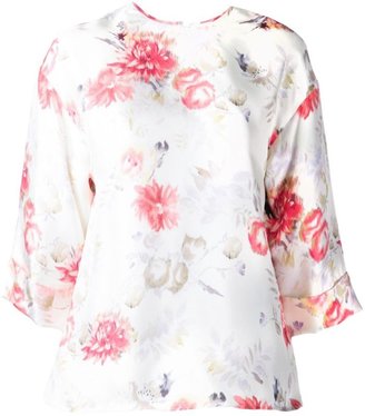 Giambattista Valli floral blouse