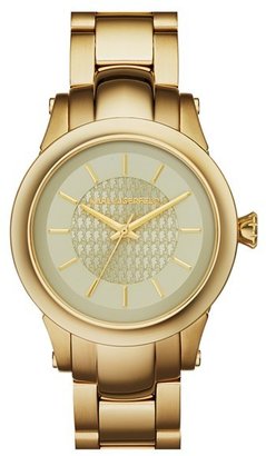 Karl Lagerfeld Paris 'Slim Chain' Bracelet Watch, 39mm
