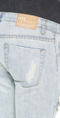One Teaspoon Dirt Trashed Freebird Jeans