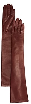 Bloomingdale's Long Leather Gloves