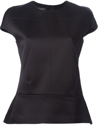 Narciso Rodriguez fitted peplum top