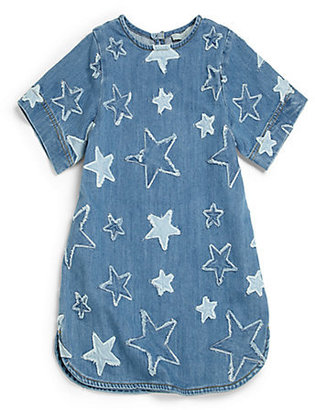 Stella McCartney Kids Gir's Star Denim Dress
