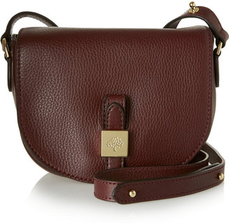 Mulberry Tessie small textured-leather satchel