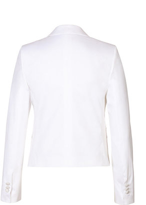 Neil Barrett Stretch Cotton Cropped Blazer-Vest