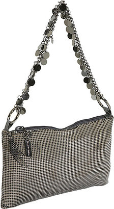 Whiting & Davis Whiting and Davis Metal Disc Chain Soft Shoulder Bag