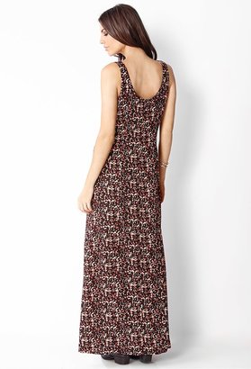 Forever 21 Contemporary Throwback Floral Maxi Dress