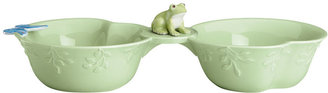 Lenox Dinnerware, Butterfly Meadow Figural Frog Condiment Server