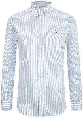 Ralph Lauren Blue Label Megan Striped Oxford Shirt