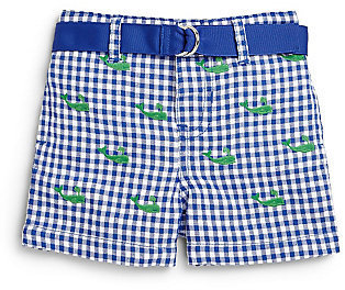 Ralph Lauren Infant's Two-Piece Polo Shirt & Schiffli Shorts Set/3-12 mo.