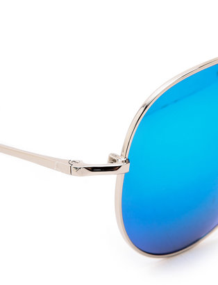 Matthew Williamson Mirrored Aviator Sunglasses