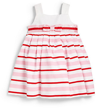 Luli and Me Infant's Striped Bow Dress