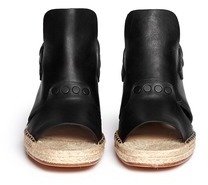 Nobrand 'Sayre II' slingback espadrille wedge sandals