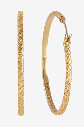 French Connection Signature Medium Hoop Earrings