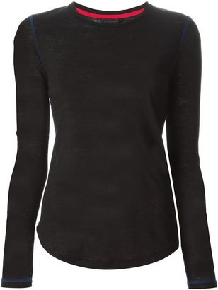Marc by Marc Jacobs contrasting seams longsleeve T-shirt